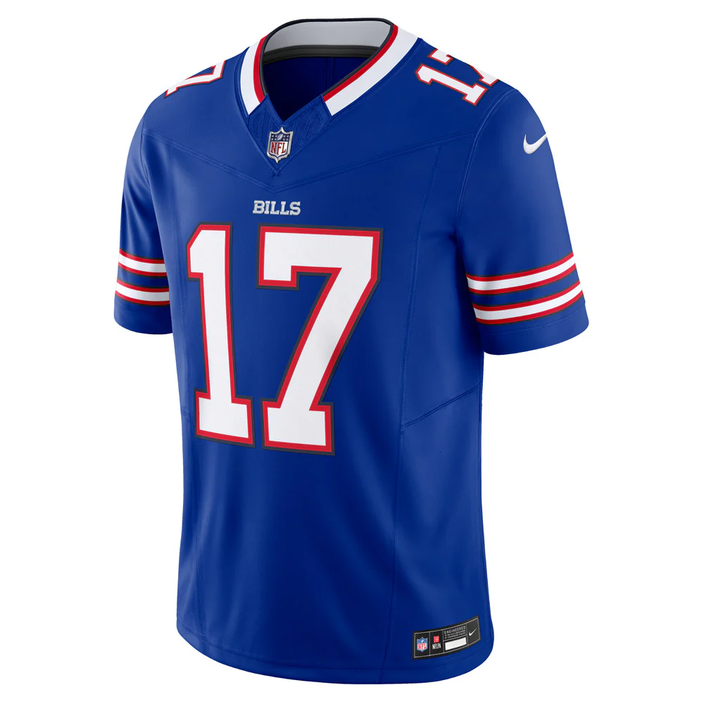 NFL Buffalo Bills Josh Allen Nike Alternate Vapor F.U.S.E. Limited Jersey - Blue - Image 2