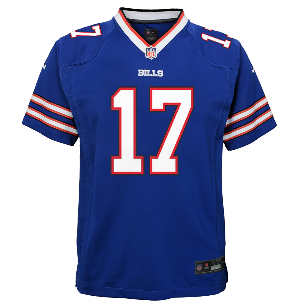 NFL Buffalo Bills Josh Allen Youth Nike Home Game Jersey - Image 2