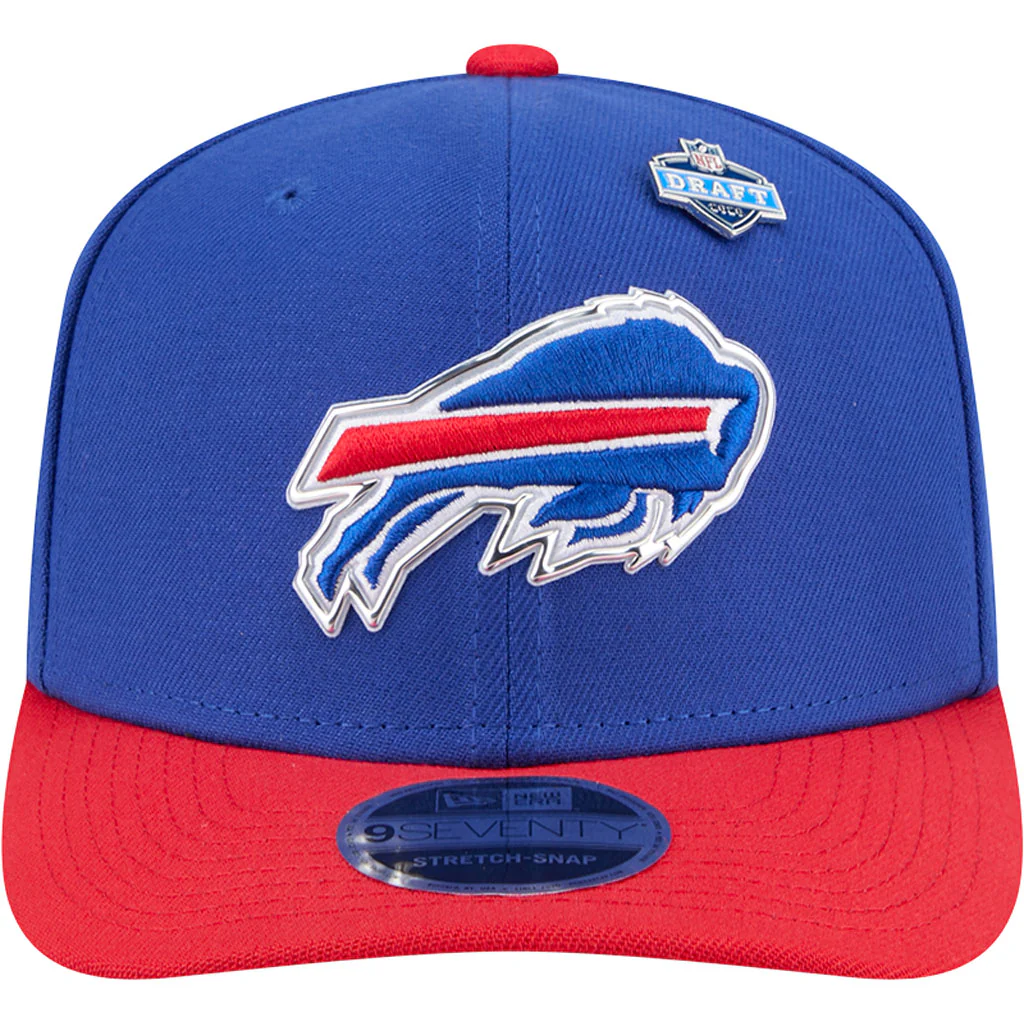 NFL Buffalo Bills New Era 2026 Draft 9SEVENTY Snapback Hat - Blue - Image 3