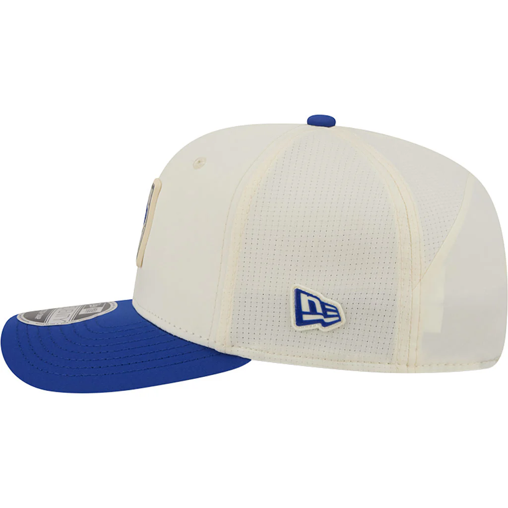 NFL Buffalo Bills New Era 2026 Training 9SEVENTY Stretch Snapback Hat - Cream - Image 4