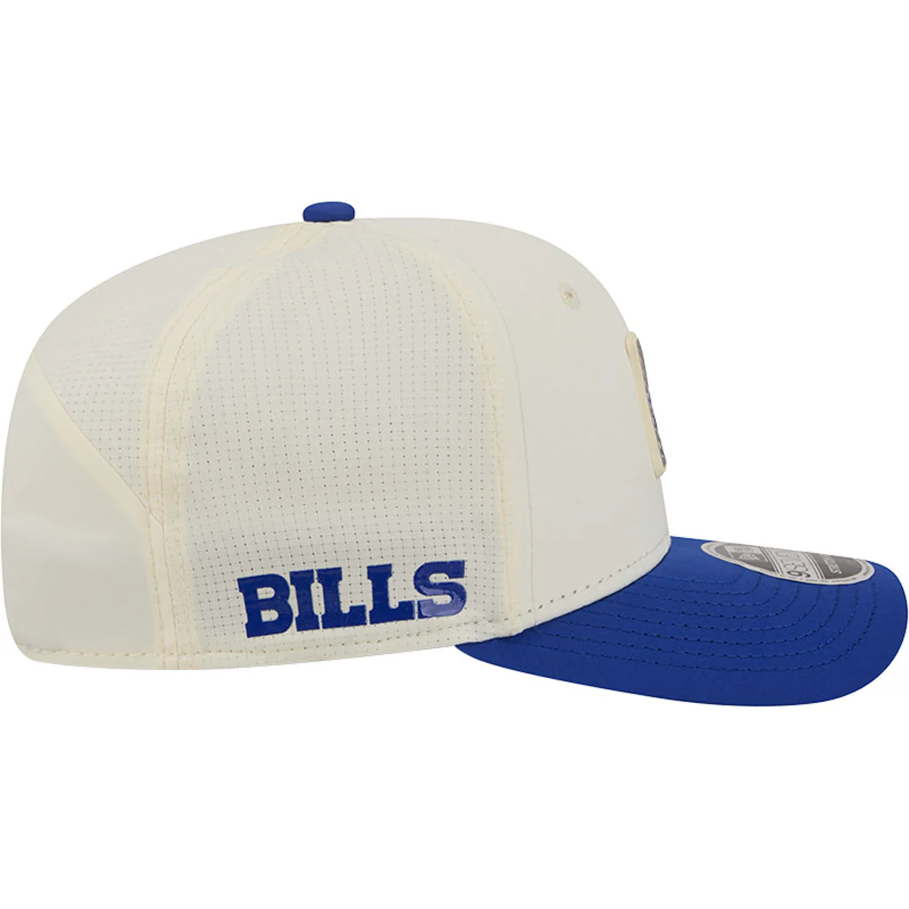 NFL Buffalo Bills New Era 2026 Training 9SEVENTY Stretch Snapback Hat - Cream - Image 5