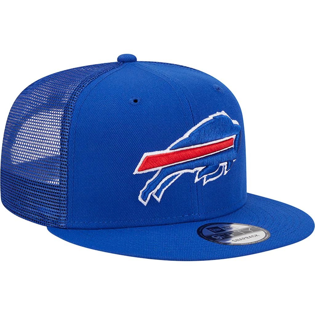 NFL Buffalo Bills New Era 9FIFTY Snapback Trucker Hat - Blue - Image 2