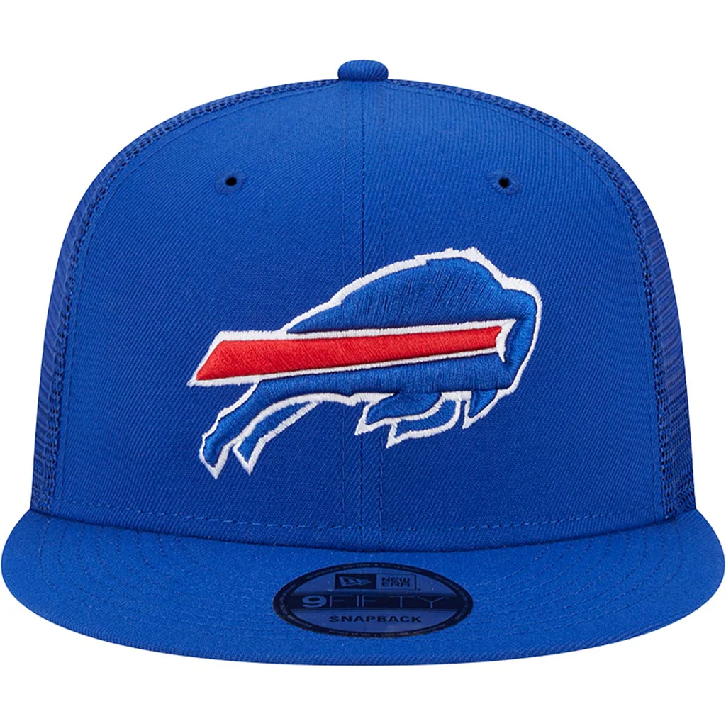 NFL Buffalo Bills New Era 9FIFTY Snapback Trucker Hat - Blue - Image 3