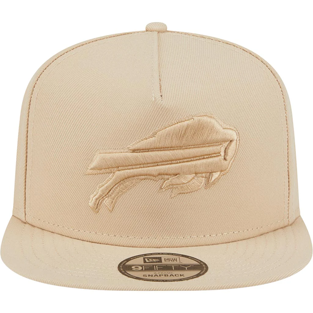 NFL Buffalo Bills New Era Dry Wood 9FIFTY A-Frame Snapback Hat - Tan - Image 3