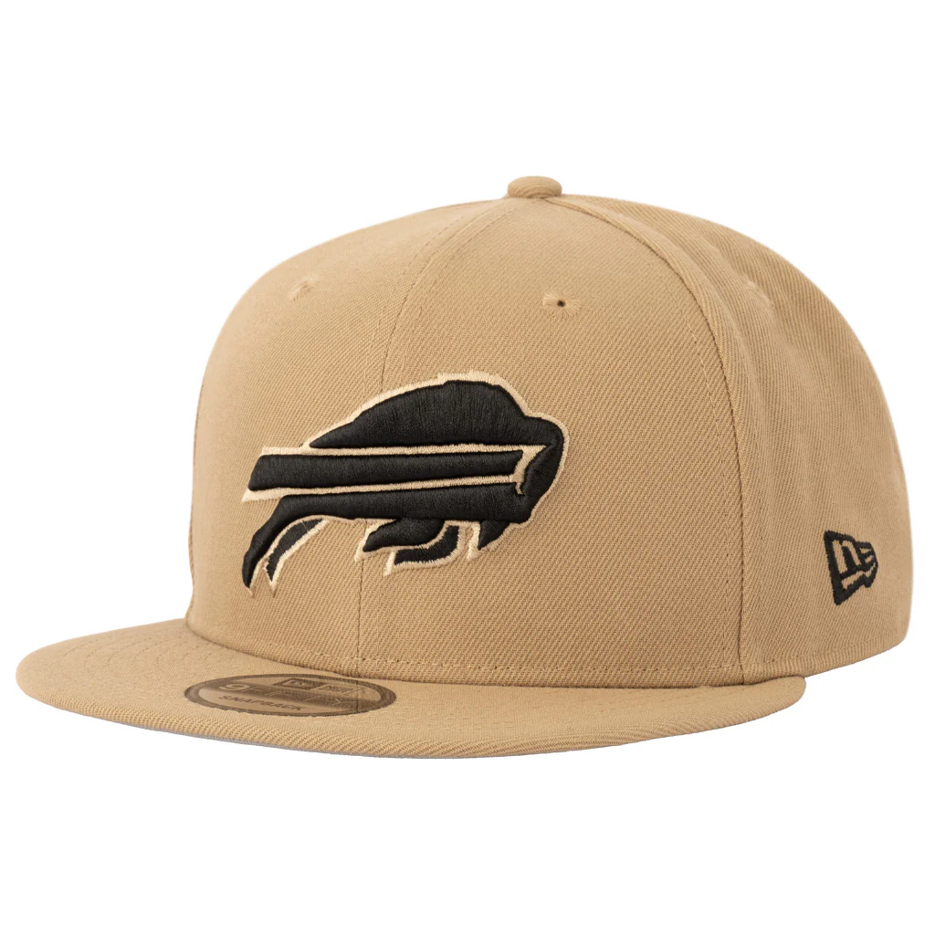 NFL Buffalo Bills New Era Mocha 9FIFTY Snapback Hat - Khaki