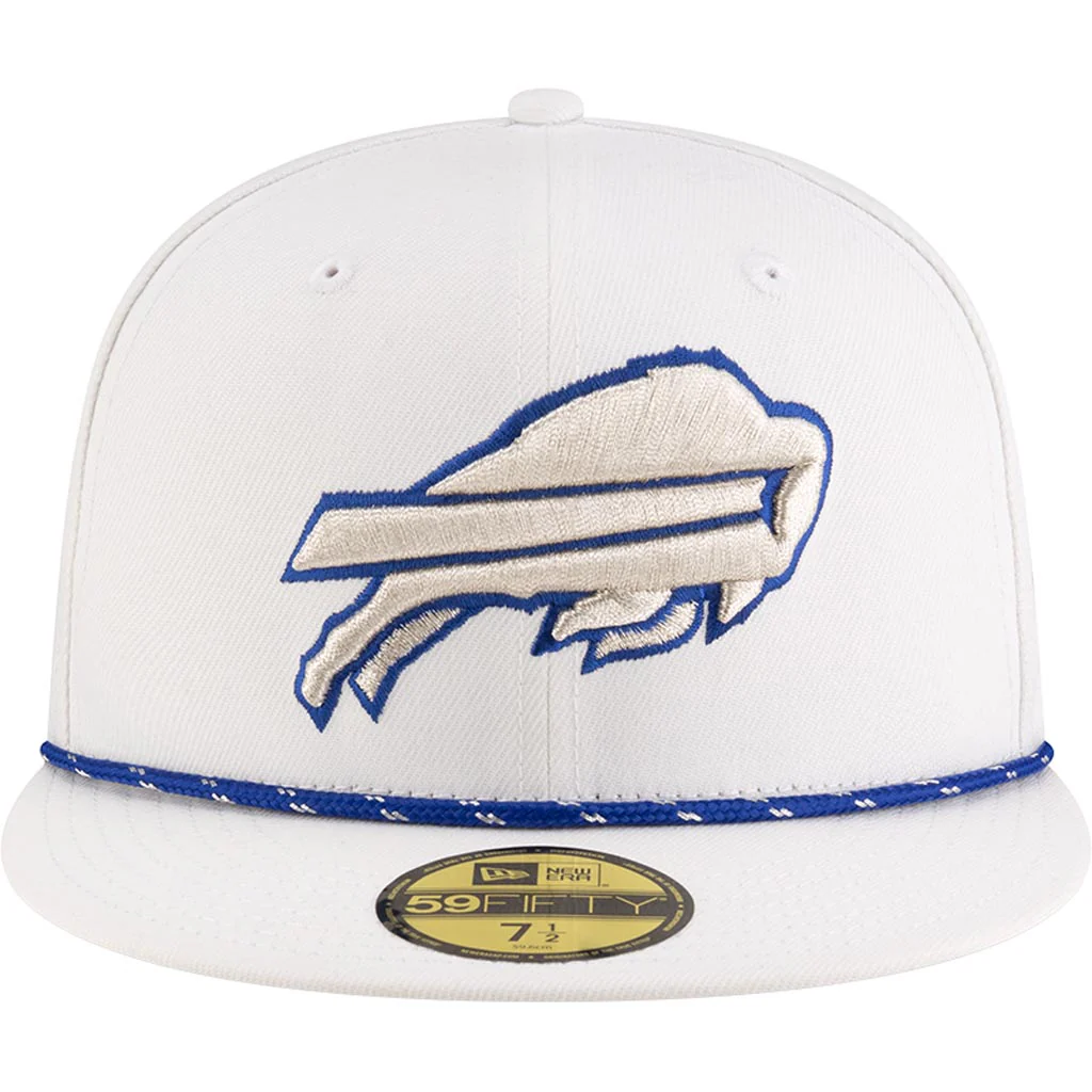 NFL Buffalo Bills New Era Rivalries Onfield 59FIFTY Fitted Hat - White - Image 3