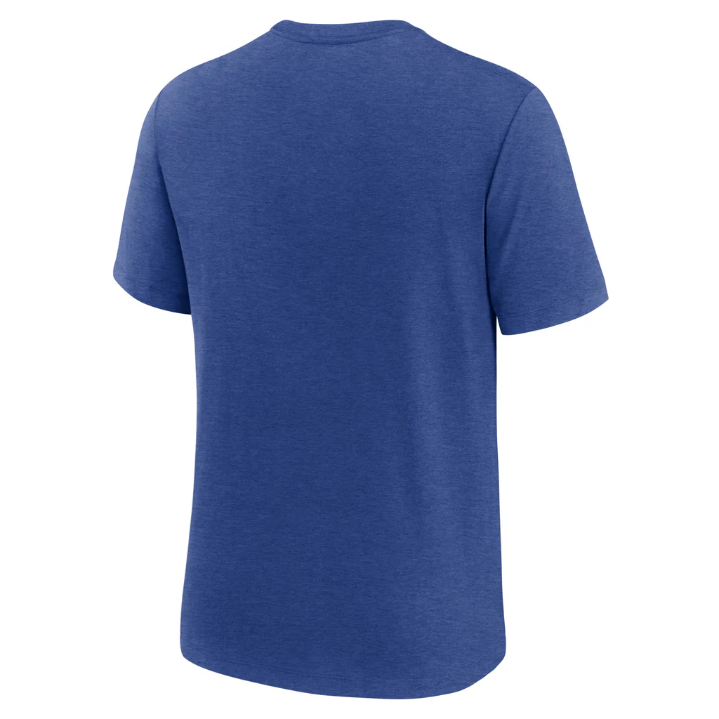 NFL Buffalo Bills Nike Lock Up Tri-Blend T-Shirt - Blue - Image 3