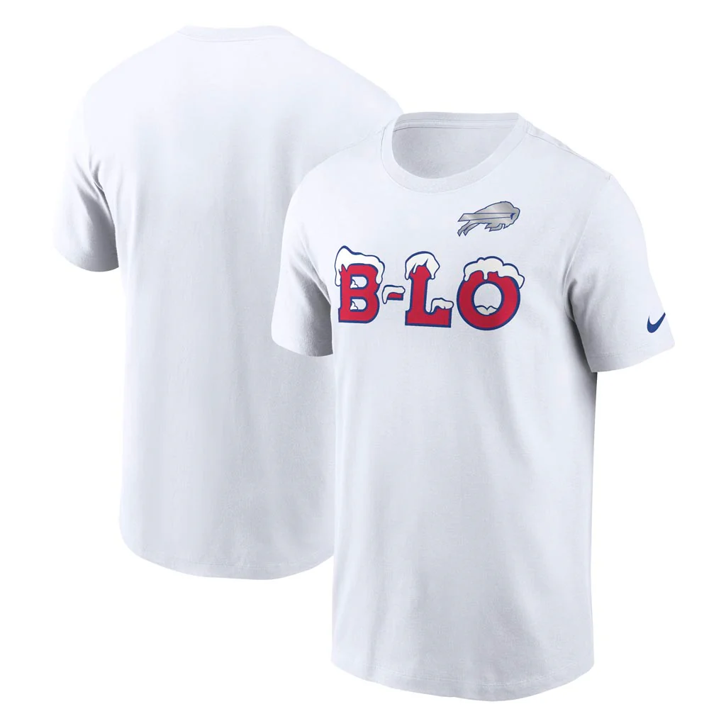 NFL Buffalo Bills Nike Rivalries Cotton T-Shirt - White