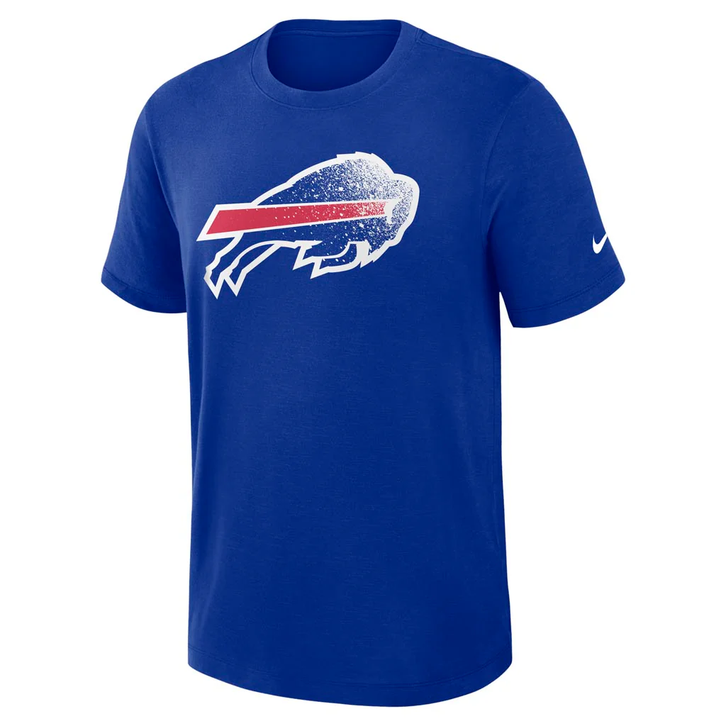 NFL Buffalo Bills Nike Rivalries Slub T-Shirt - Blue - Image 2