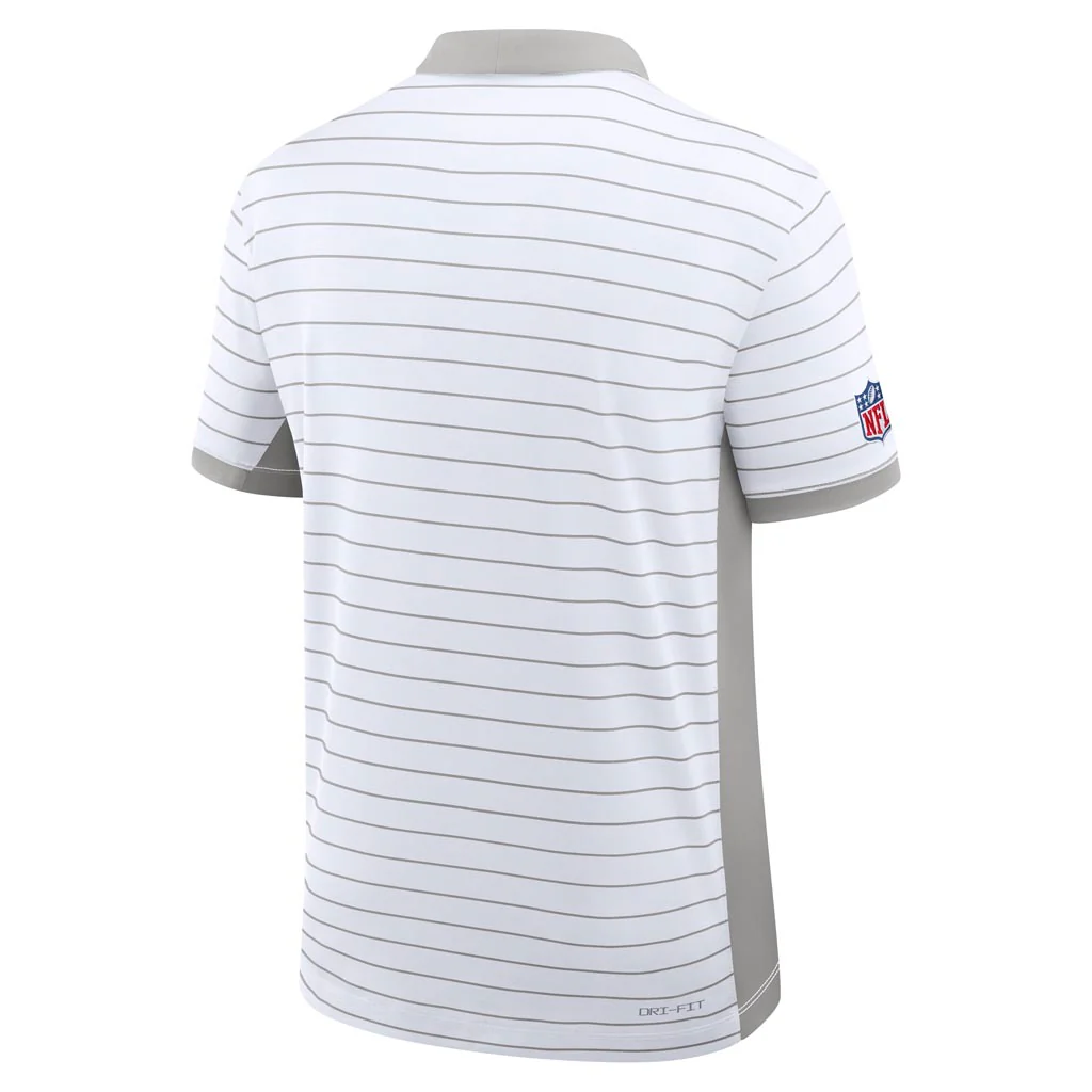 NFL Buffalo Bills Nike Rivalry Stripe Polo - White - Image 3