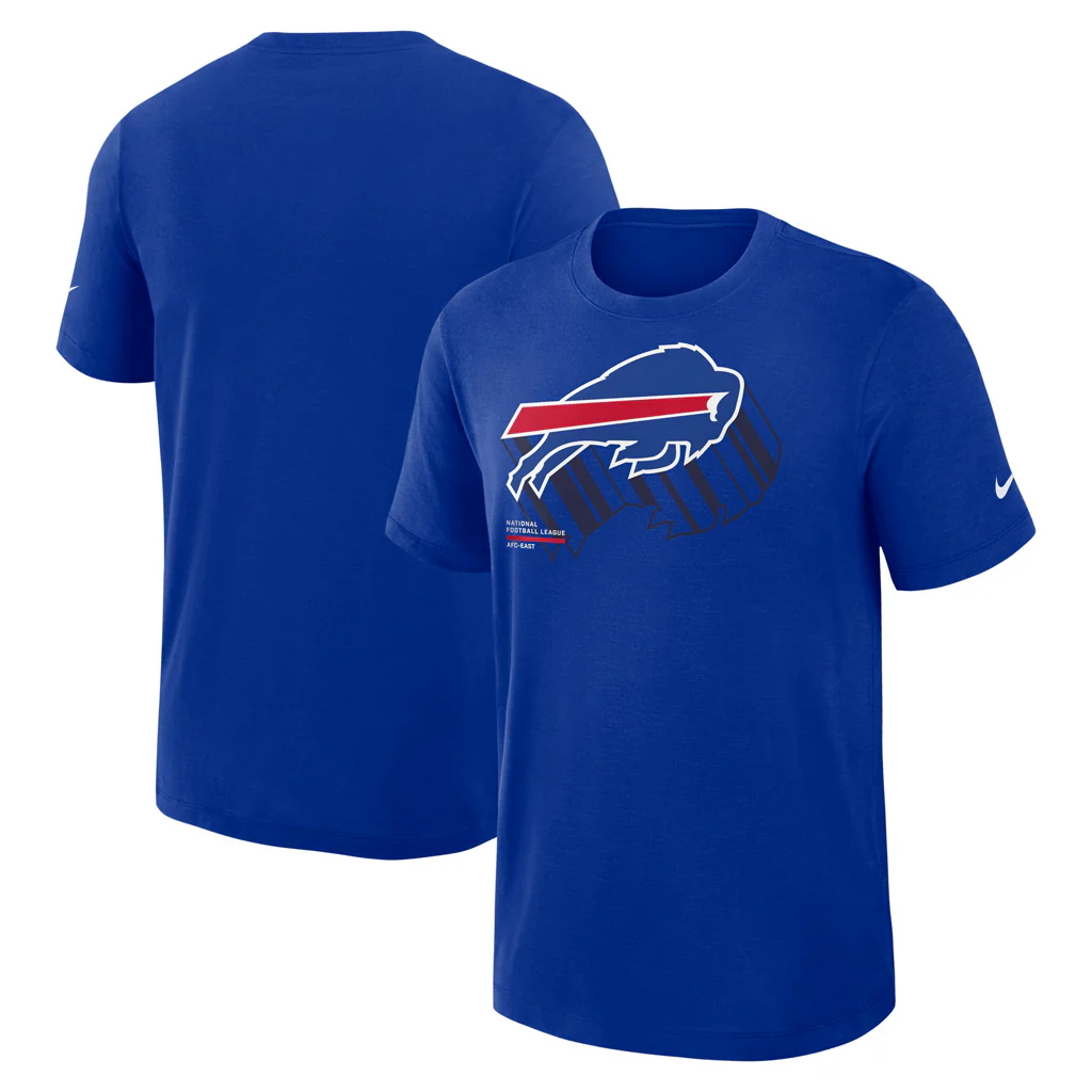 NFL Buffalo Bills Nike Slub T-Shirt - Blue