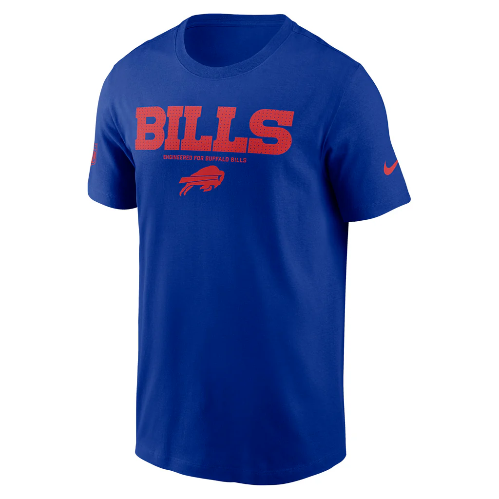 NFL Buffalo Bills Nike Team Issue T-Shirt - Blue - Image 2