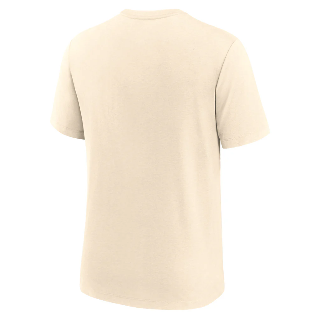 NFL Buffalo Bills Nike Throwback Tri-Blend T-Shirt - Cream - Image 3