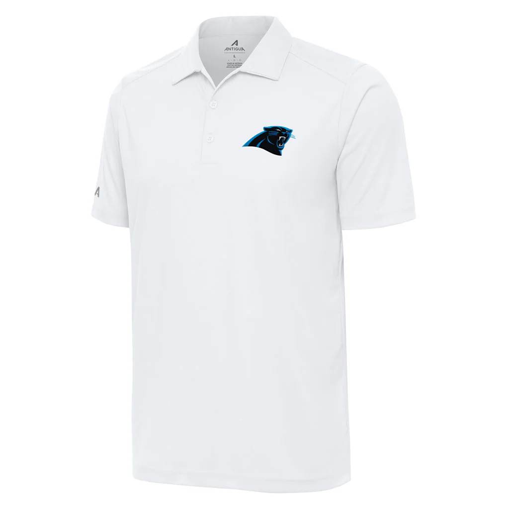 NFL Carolina Panthers Antigua Tribute Polo - White