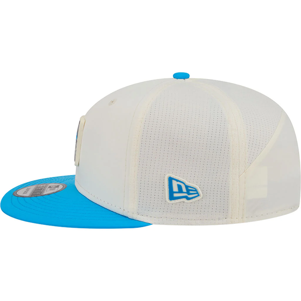 NFL Carolina Panthers New Era 2026 Training 9FIFTY Snapback Hat - Cream - Image 4