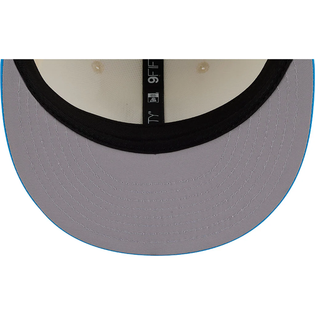 NFL Carolina Panthers New Era 2026 Training 9FIFTY Snapback Hat - Cream - Image 7