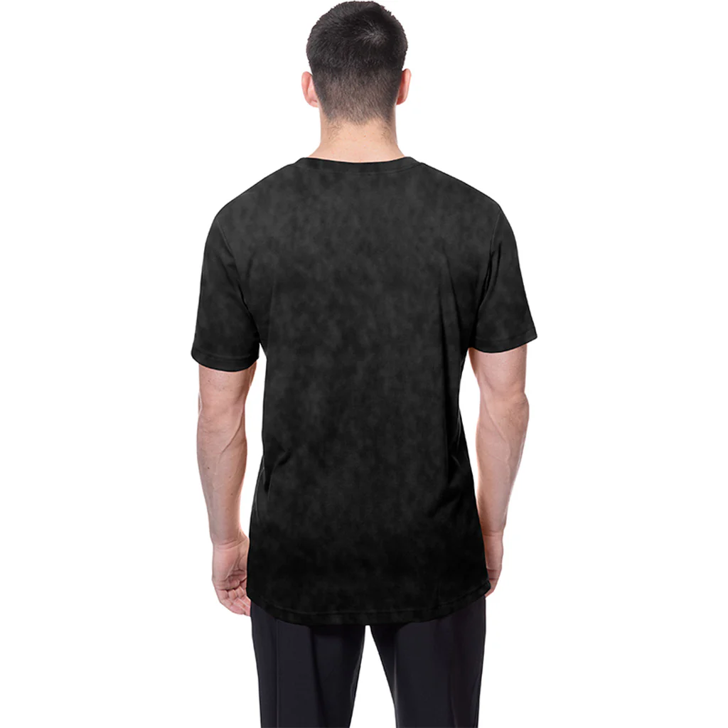 NFL Carolina Panthers New Era Throwback Wash T-Shirt - Black - Image 2