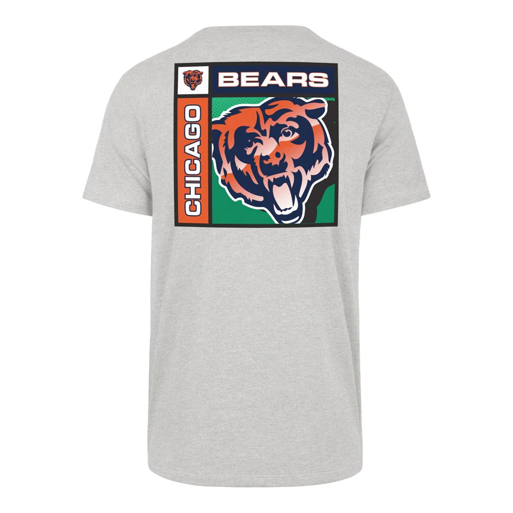 NFL Chicago Bears '47 Chrome Plate Franklin T-Shirt - Gray - Image 3
