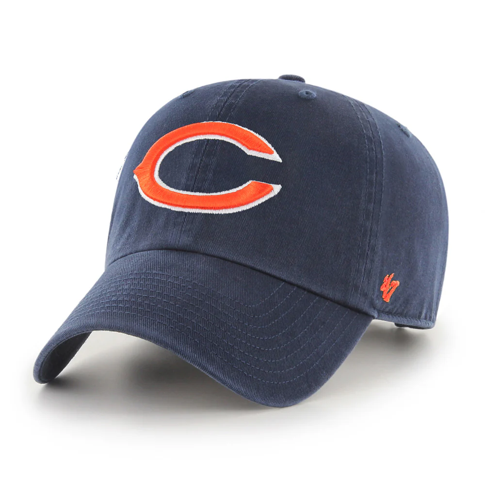 NFL Chicago Bears '47 Brand Clean Up Hat - Navy