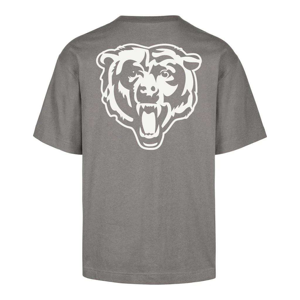 NFL Chicago Bears '47 Wolf Lateral Foundation T-Shirt - Gray - Image 3