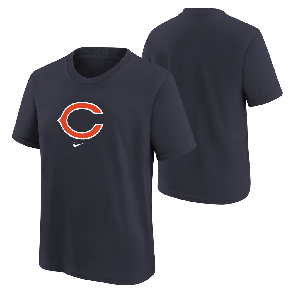 NFL Chicago Bears Kids Nike Logo T-Shirt - Navy