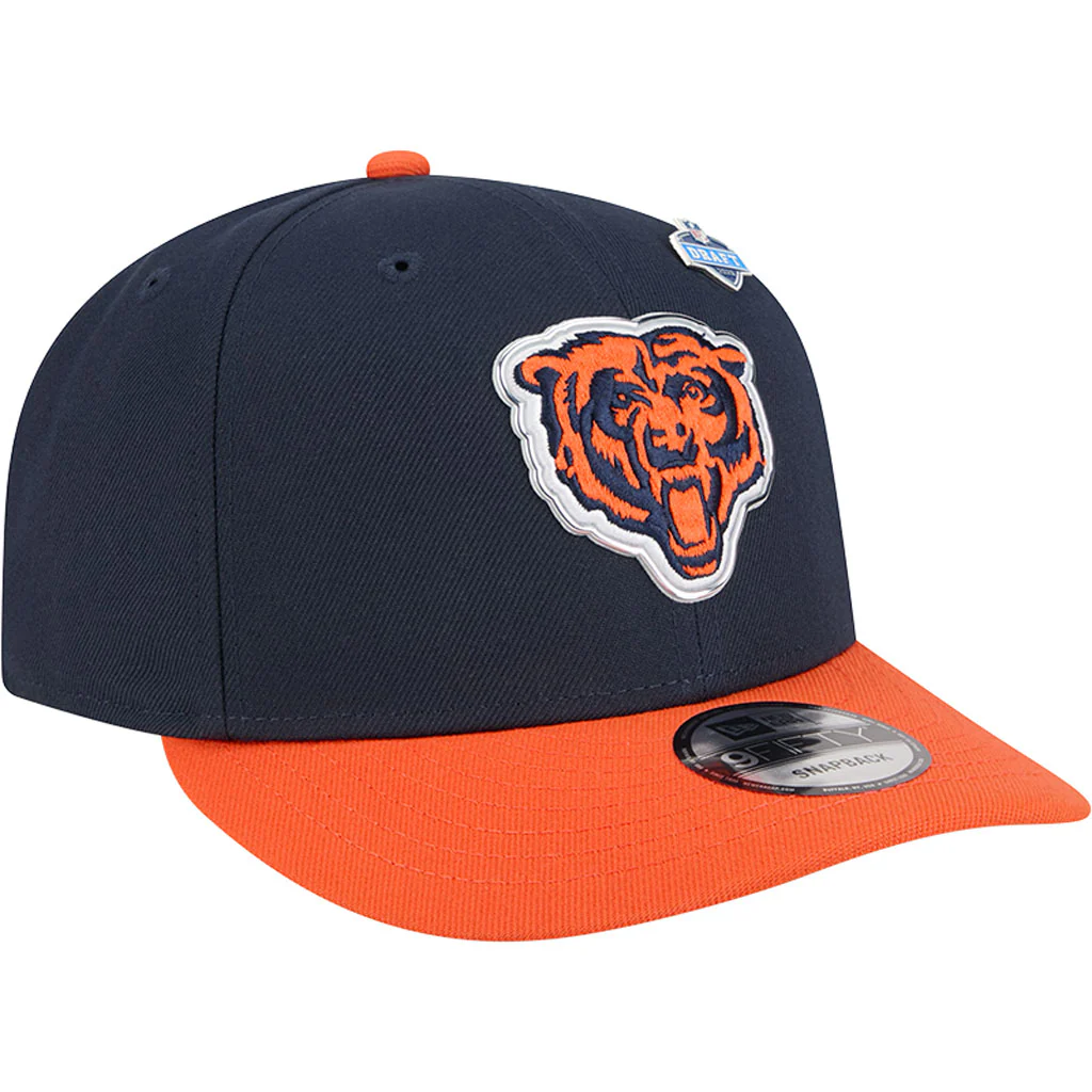 NFL Chicago Bears New Era 2026 Draft 9FIFTY Snapback Hat - Navy - Image 2