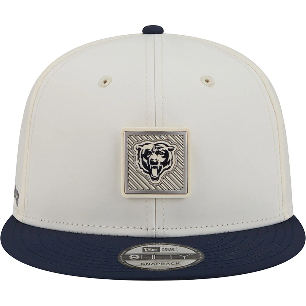NFL Chicago Bears New Era 2026 Training 9FIFTY Snapback Hat - Cream - Image 3