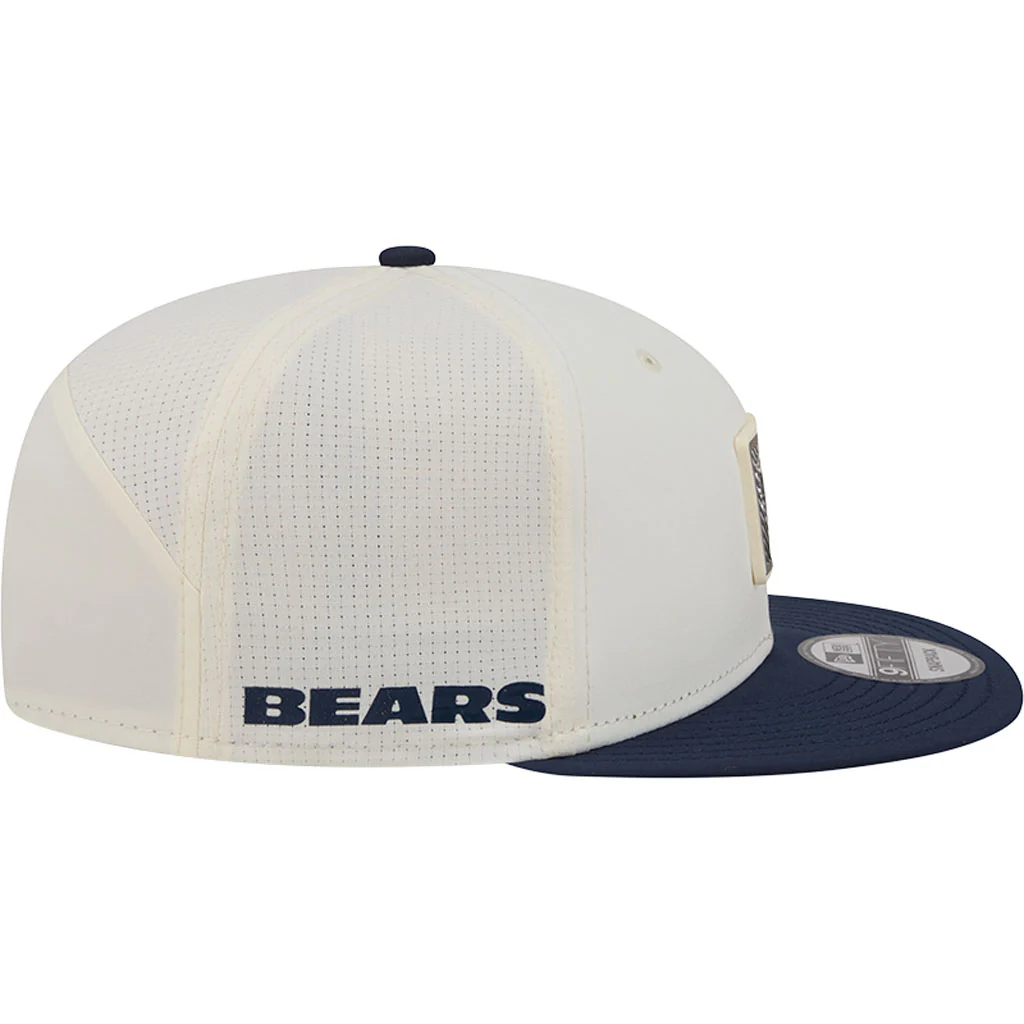 NFL Chicago Bears New Era 2026 Training 9FIFTY Snapback Hat - Cream - Image 5