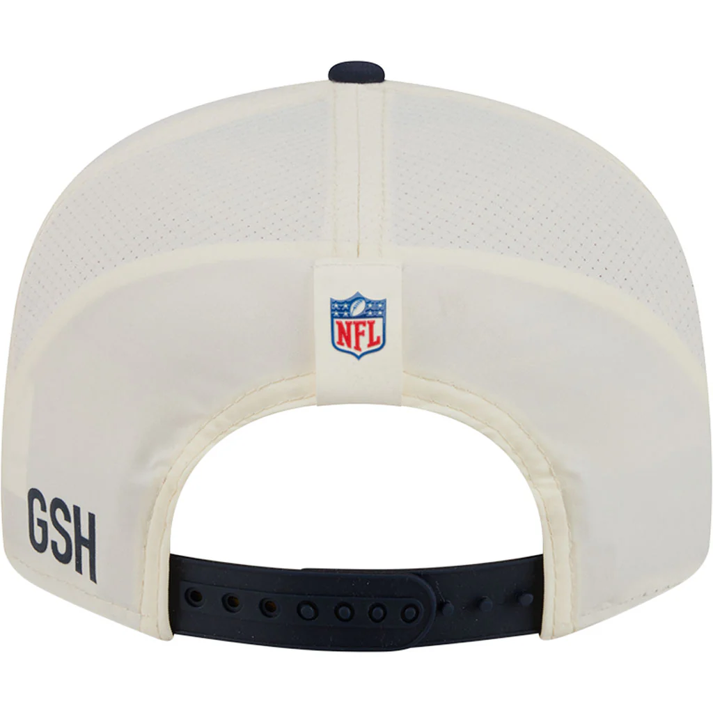 NFL Chicago Bears New Era 2026 Training 9FIFTY Snapback Hat - Cream - Image 6