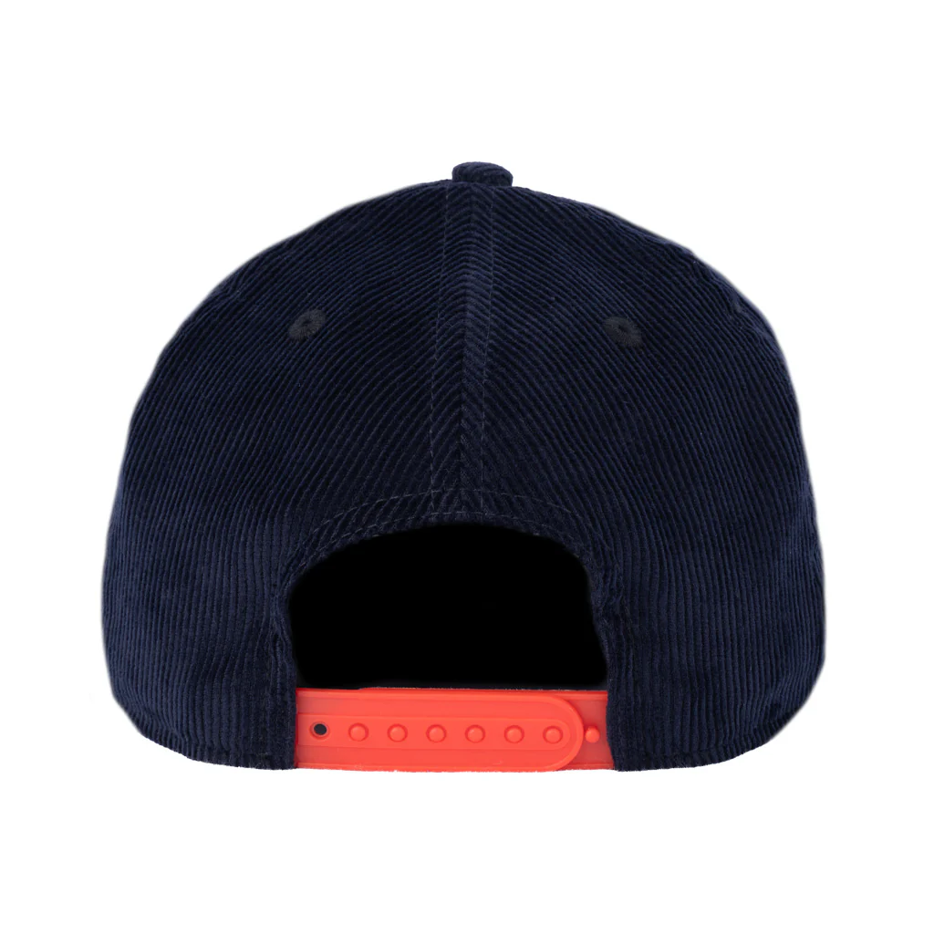NFL Chicago Bears New Era All Corduroy 9FIFTY A-Frame Snapback Hat - Navy - Image 2