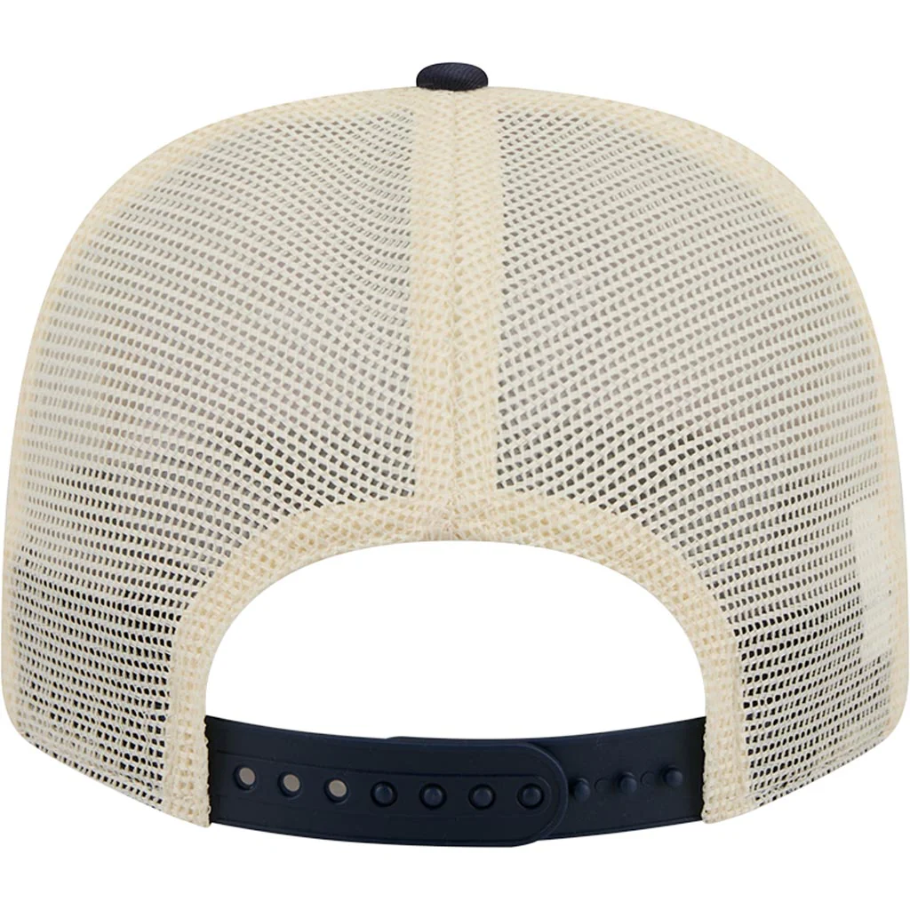 NFL Chicago Bears New Era Circle 9SEVENTY Stretch-Snapback Hat - Cream - Image 4