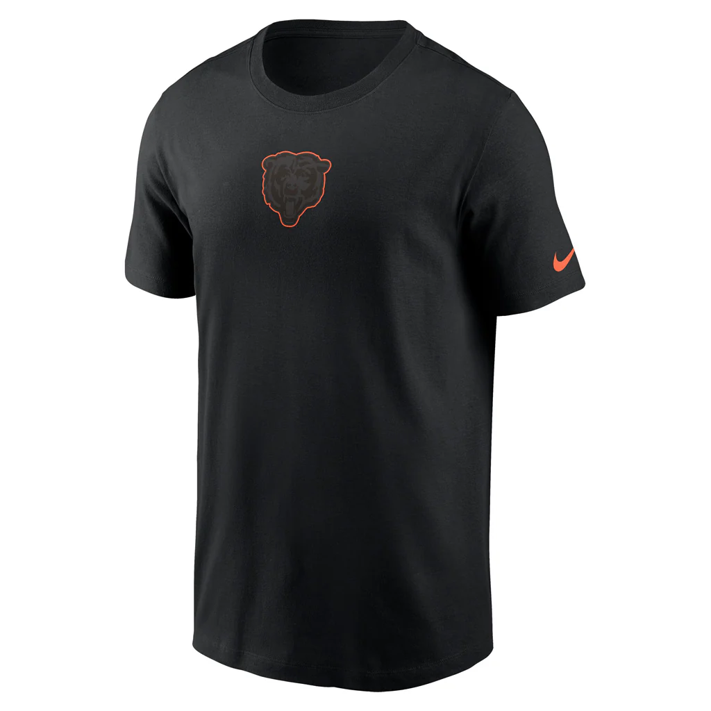 NFL Chicago Bears Nike Color Pop T-Shirt - Black - Image 2