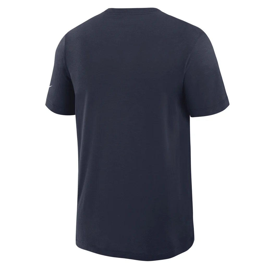 NFL Chicago Bears Nike Slub T-Shirt - Navy - Image 3