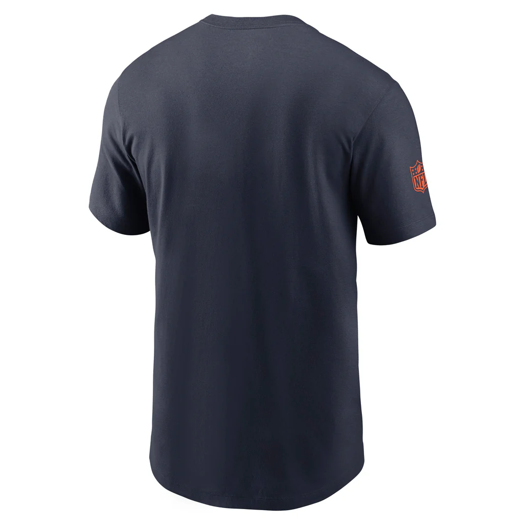 NFL Chicago Bears Nike Team Issue T-Shirt - Navy - Image 3