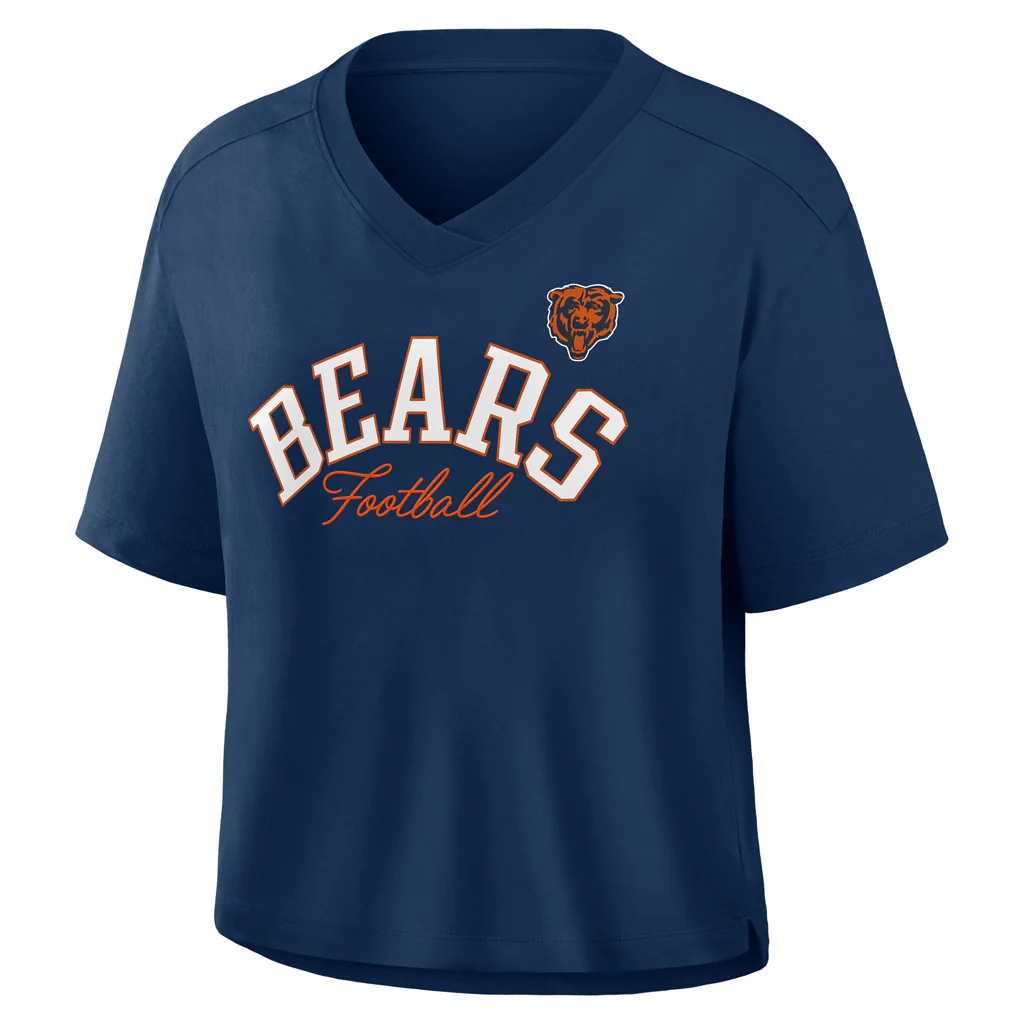 NFL Chicago Bears Women's Fanatics Option Read Fashion Top - Navy - Image 2