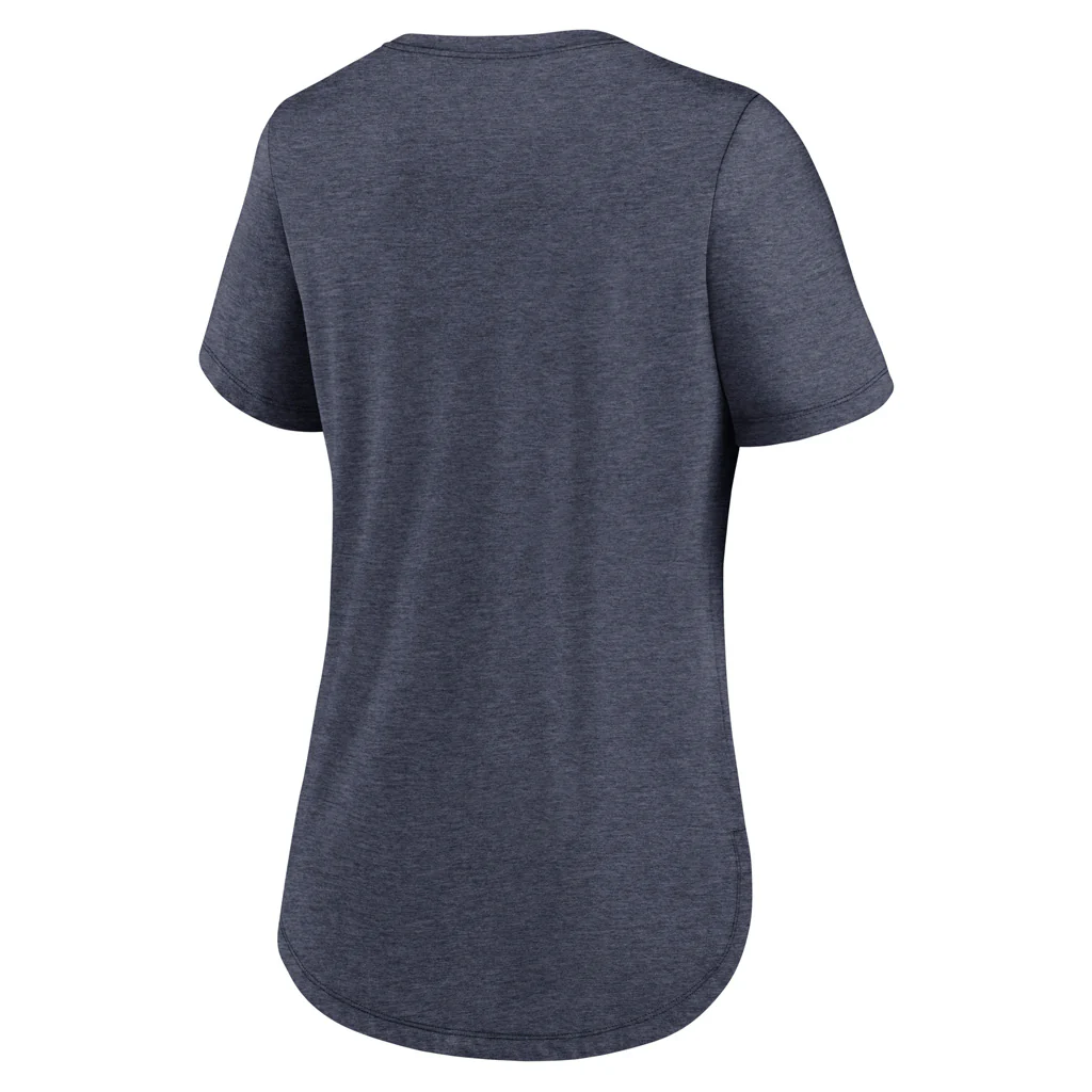 NFL Chicago Bears Women's Nike Fashion Triblend T-Shirt - Navy - Image 3