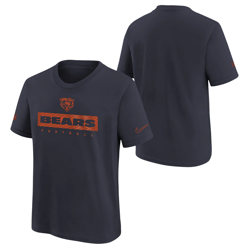 NFL Chicago Bears Youth Nike Team Issue Legend T-Shirt - Navy