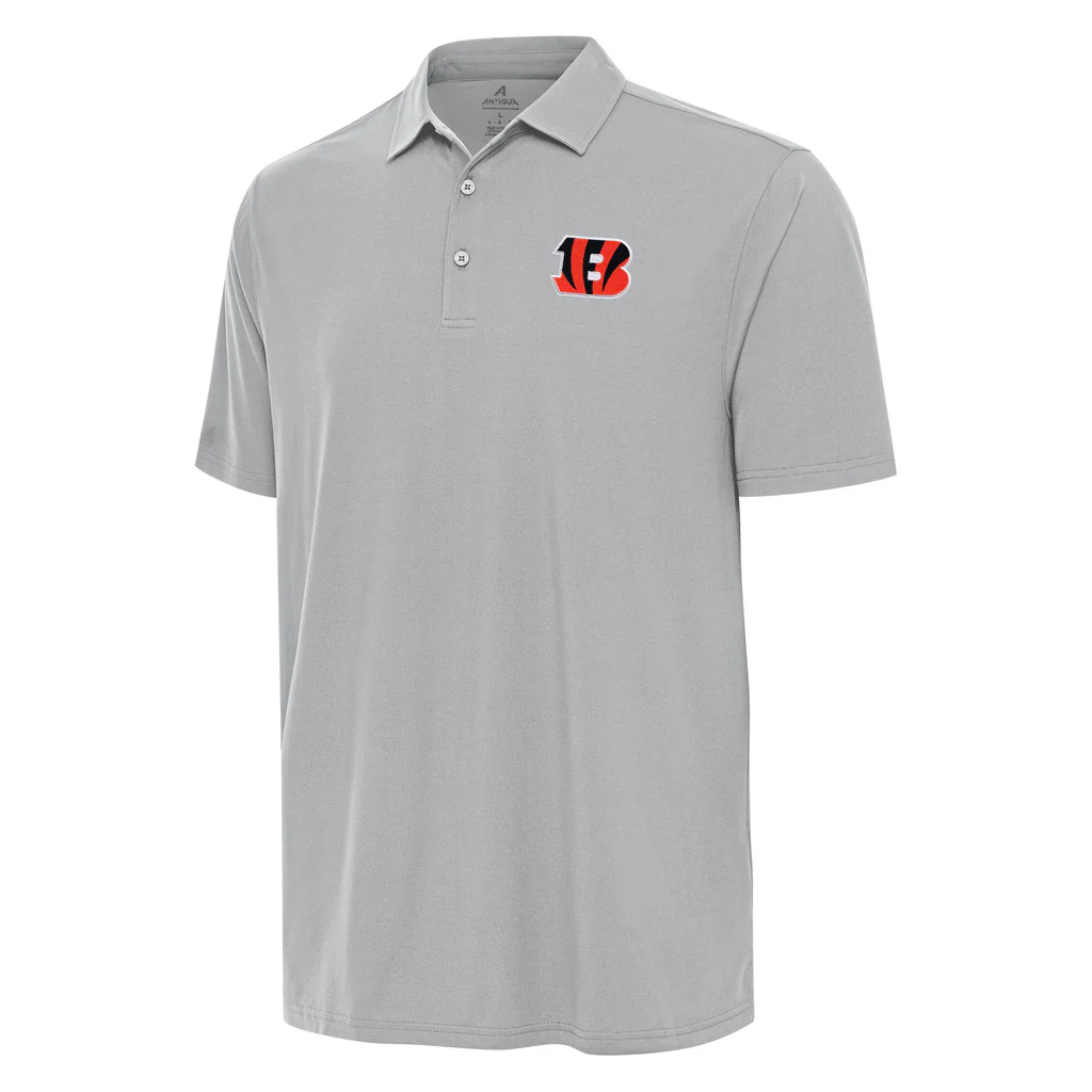 NFL Cincinnati Bengals Antigua Era Polo - Gray