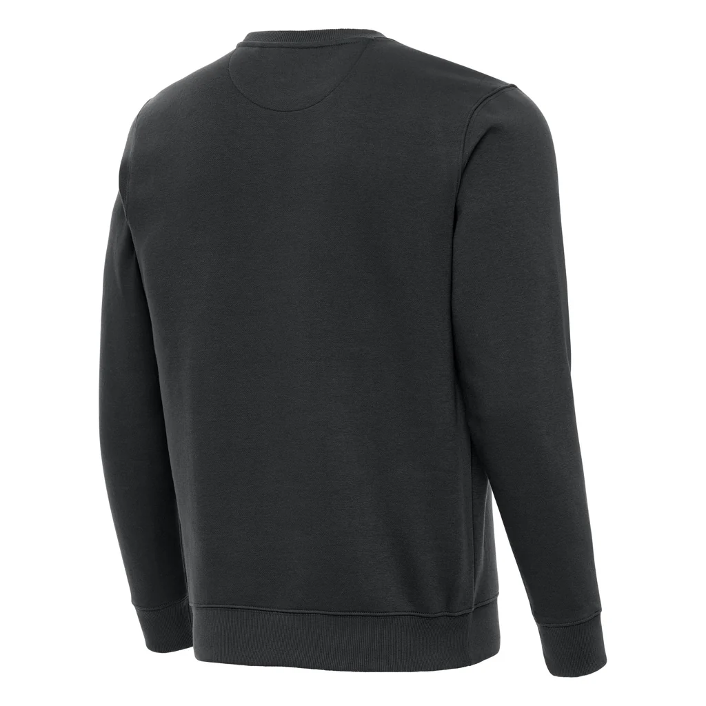 NFL Cincinnati Bengals Antigua Full Front Victory Crewneck Sweater - Charcoal - Image 2