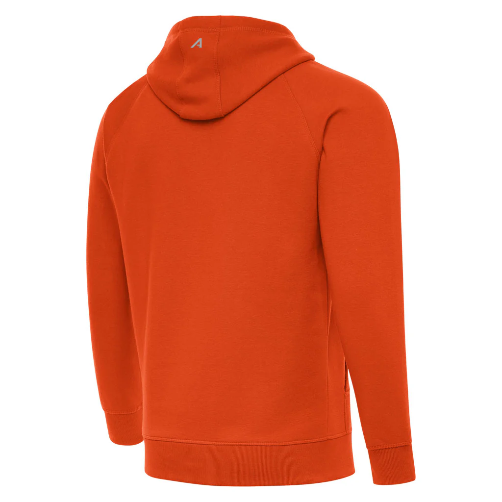 NFL Cincinnati Bengals Antigua Full Front Victory Pullover Hoodie - Orange - Image 2