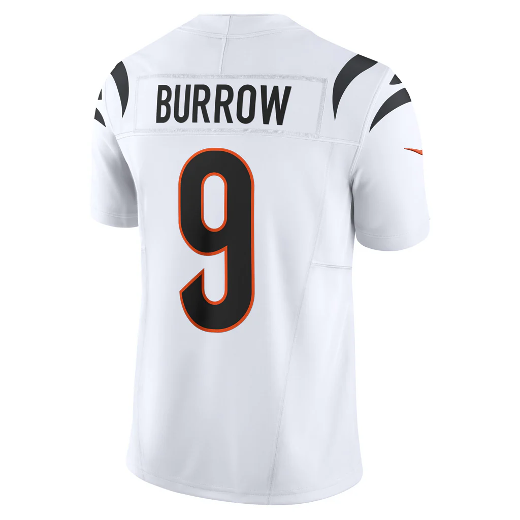 NFL Cincinnati Bengals Joe Burrow Nike Road Vapor F.U.S.E. Limited Jersey - White - Image 3