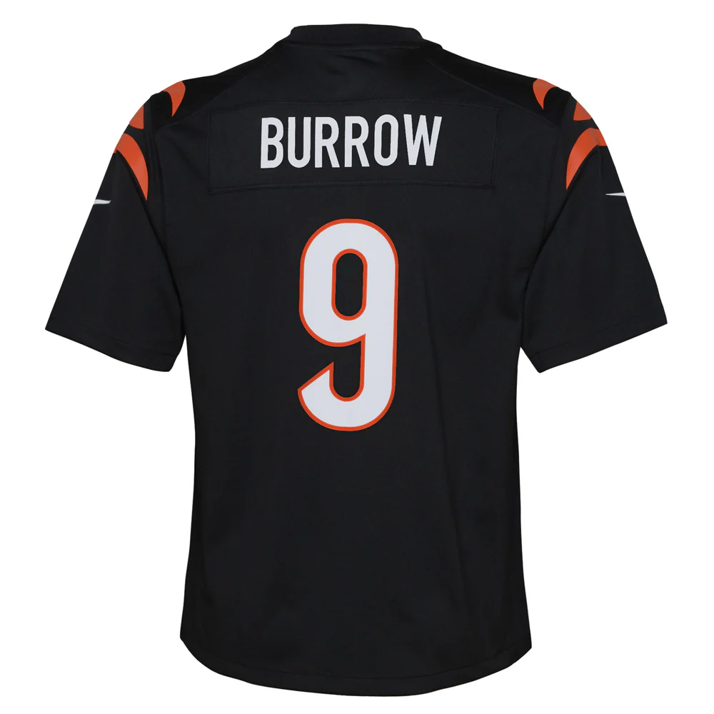 NFL Cincinnati Bengals Joe Burrow Youth Nike Home Game Jersey - Image 3