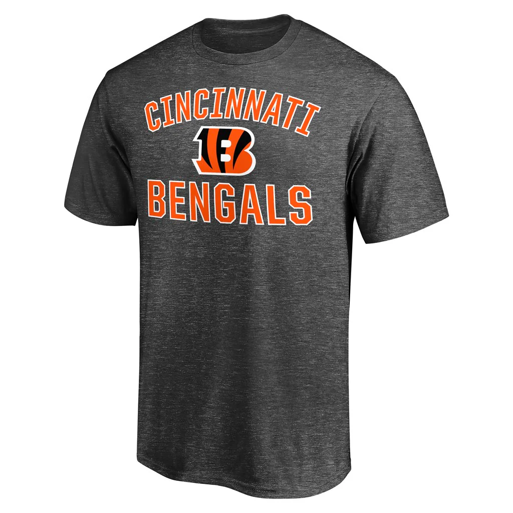 NFL Cincinnati Bengals Fanatics Victory Arch T-Shirt - Charcoal - Image 2