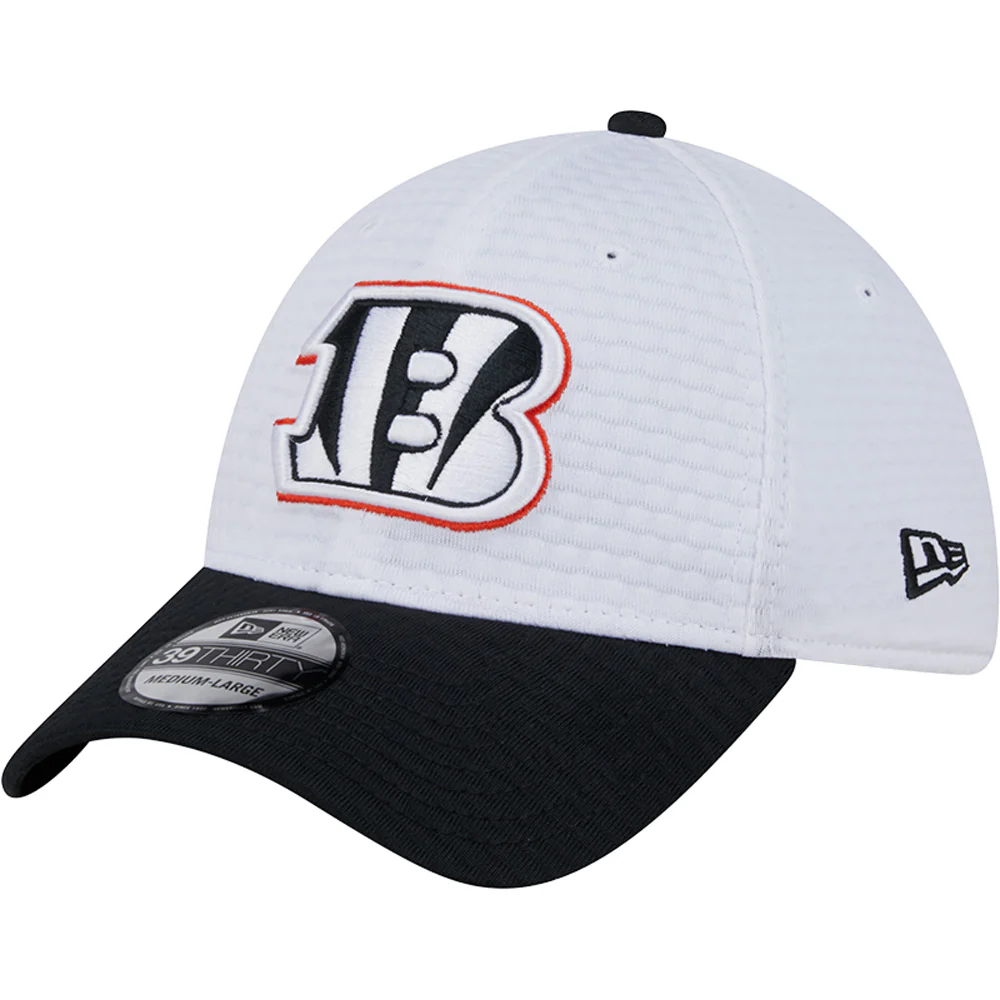 NFL Cincinnati Bengals New Era 2024 Training 39THIRTY Flex Fit Hat - White