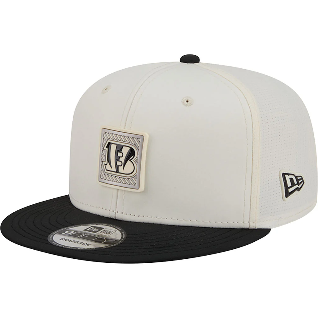 NFL Cincinnati Bengals New Era 2026 Training 9FIFTY Snapback Hat - Cream