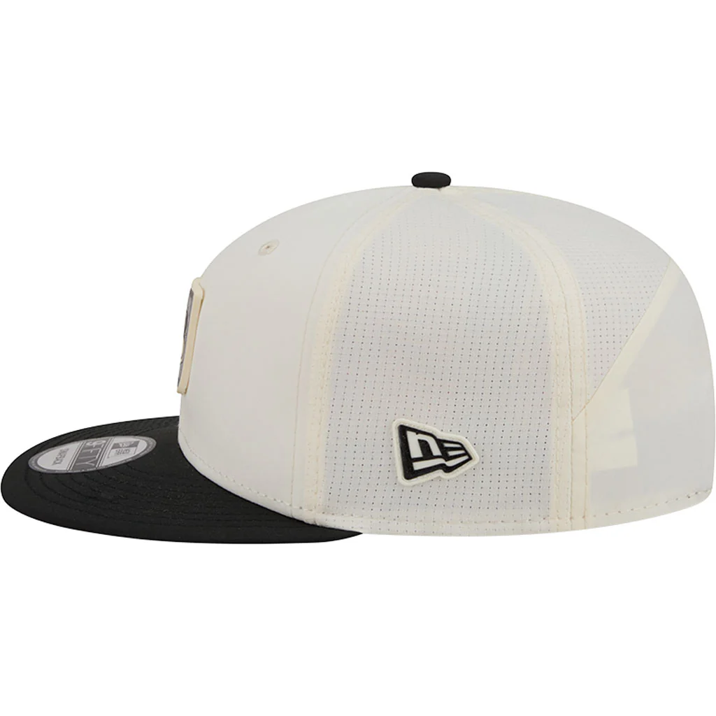 NFL Cincinnati Bengals New Era 2026 Training 9FIFTY Snapback Hat - Cream - Image 4