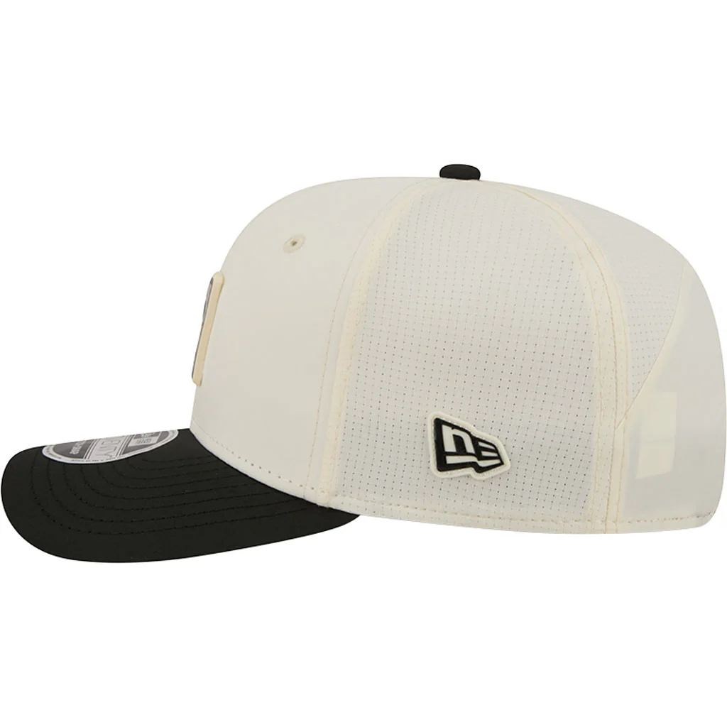 NFL Cincinnati Bengals New Era 2026 Training 9SEVENTY Stretch Snapback Hat - Cream - Image 4