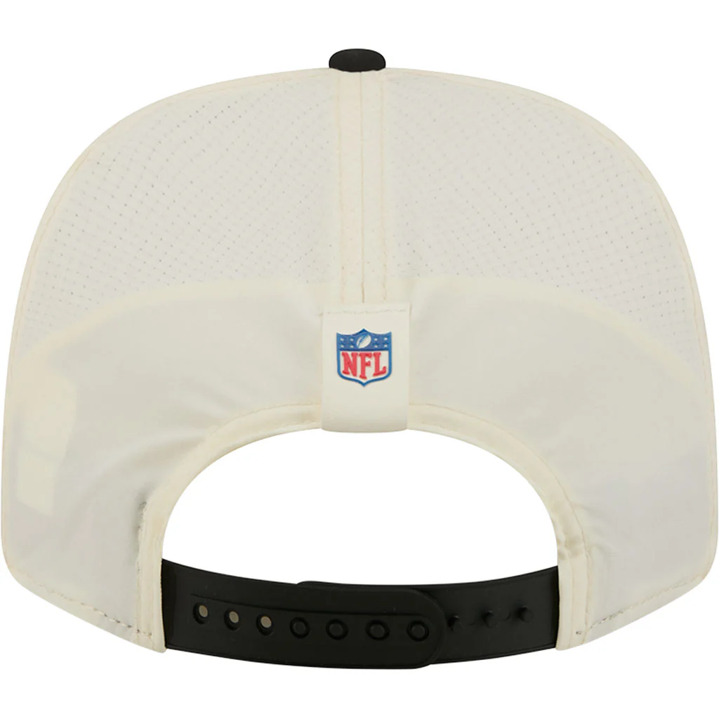 NFL Cincinnati Bengals New Era 2026 Training 9SEVENTY Stretch Snapback Hat - Cream - Image 6