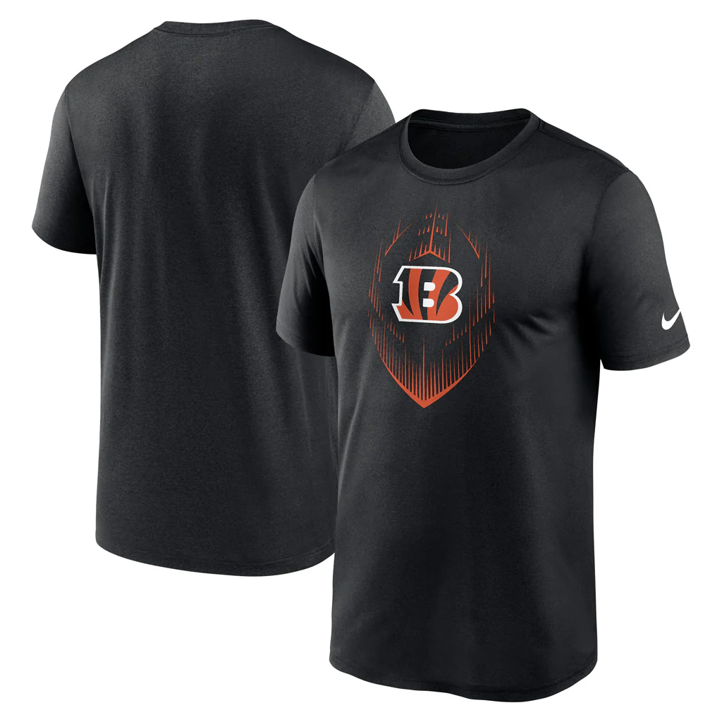 NFL Cincinnati Bengals Nike 2024 Icon Legend T-Shirt - Black