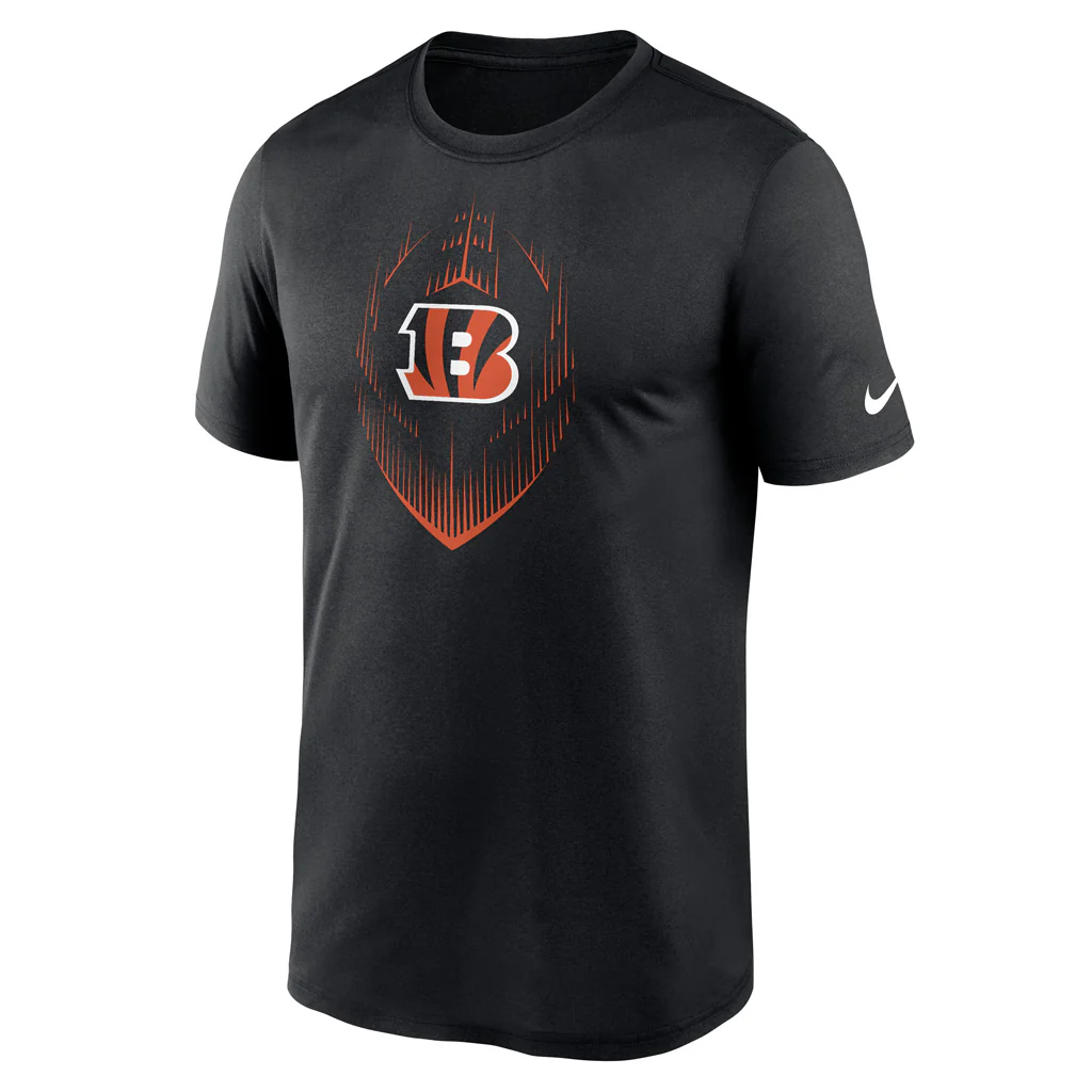 NFL Cincinnati Bengals Nike 2024 Icon Legend T-Shirt - Black - Image 2
